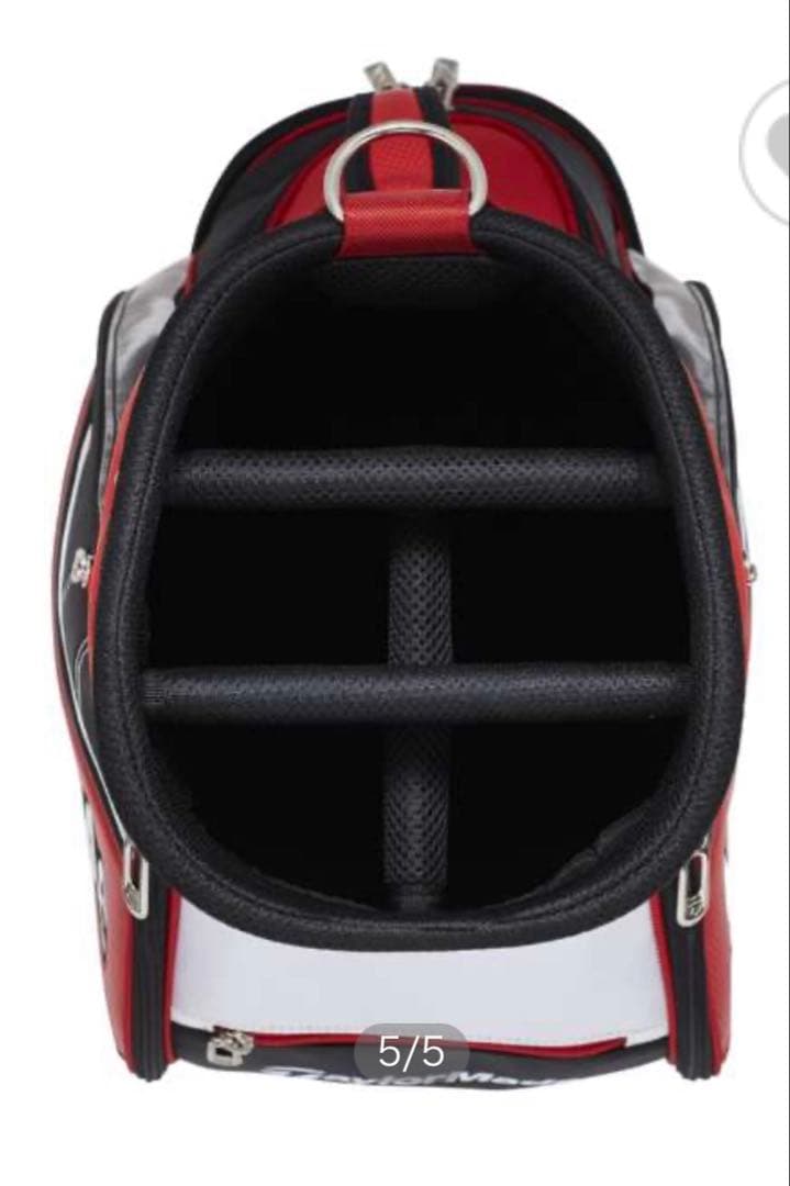 TaylorMade ゴルフバッグ レッド/ホワイト トゥルーライト