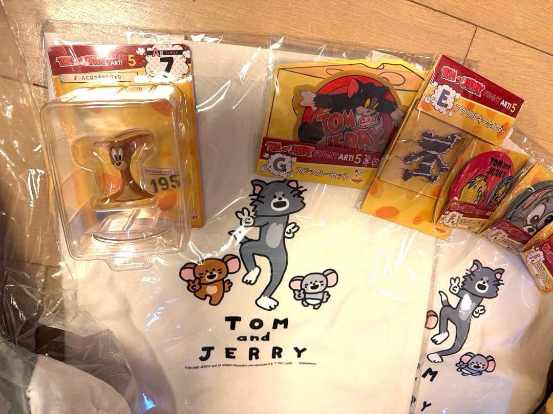 未開封☆一番くじ☆Happyくじ☆トムとジェリー☆ラストワン特賞含む10点セット