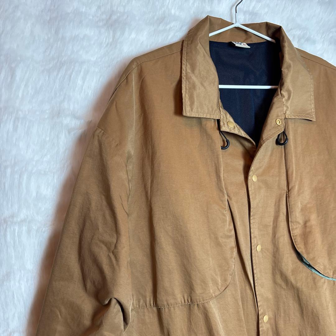Duckster ダックスター キャメル コットンナイロン サイドルーズ XL