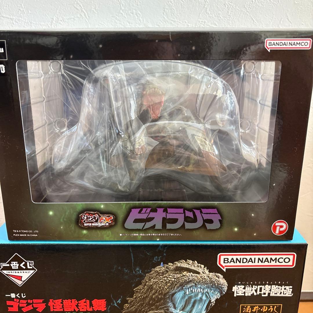 ゴジラフィギュア　セット　ビオランテ　ゴジラ（2023）