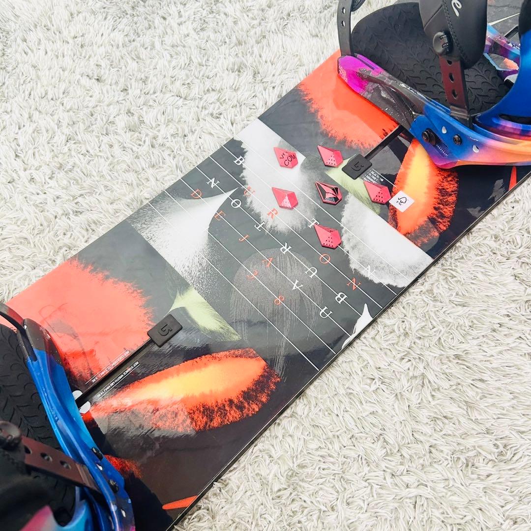 【初心者おすすめ 】 バートン　デジャブ　スノーボード　セット 138cm