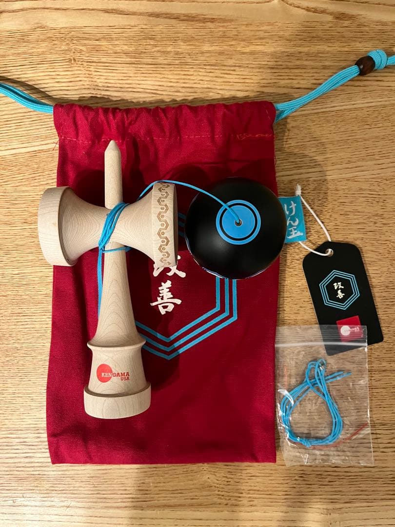 スポーツトイ・アクショントイ kendama USA KAIZEN ORIGAMI - LUNA SHAPE