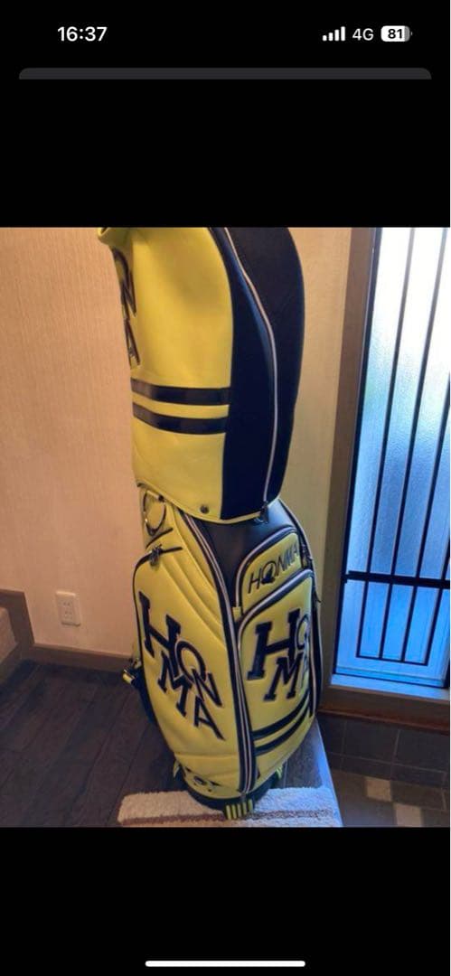 HONMA キャディバッグ＋バックのセット