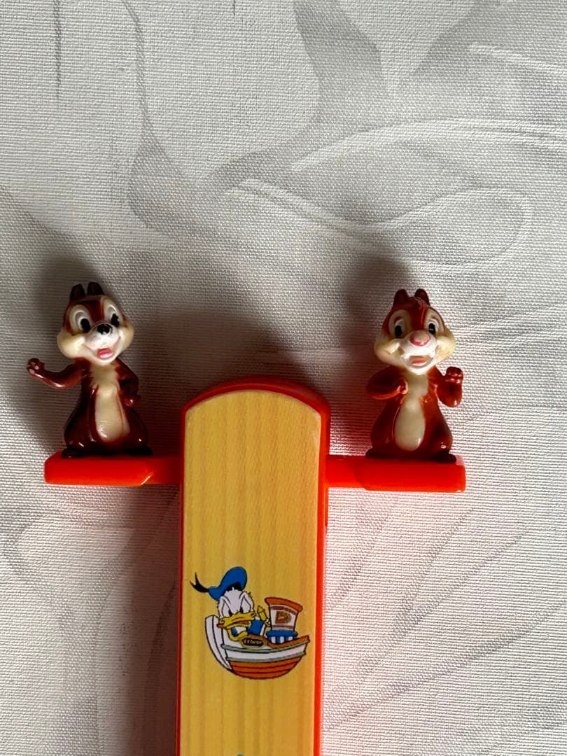 チップとデール アクション 2色ボールペン シーソー ボートビルダー 希少品