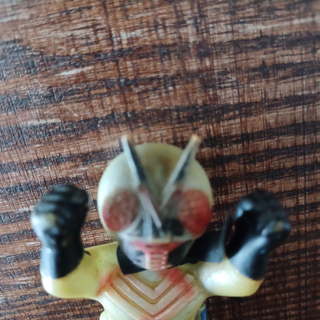 当時もの　ポピー製「仮面ライダーX」希少ミニソフビフィギュア
