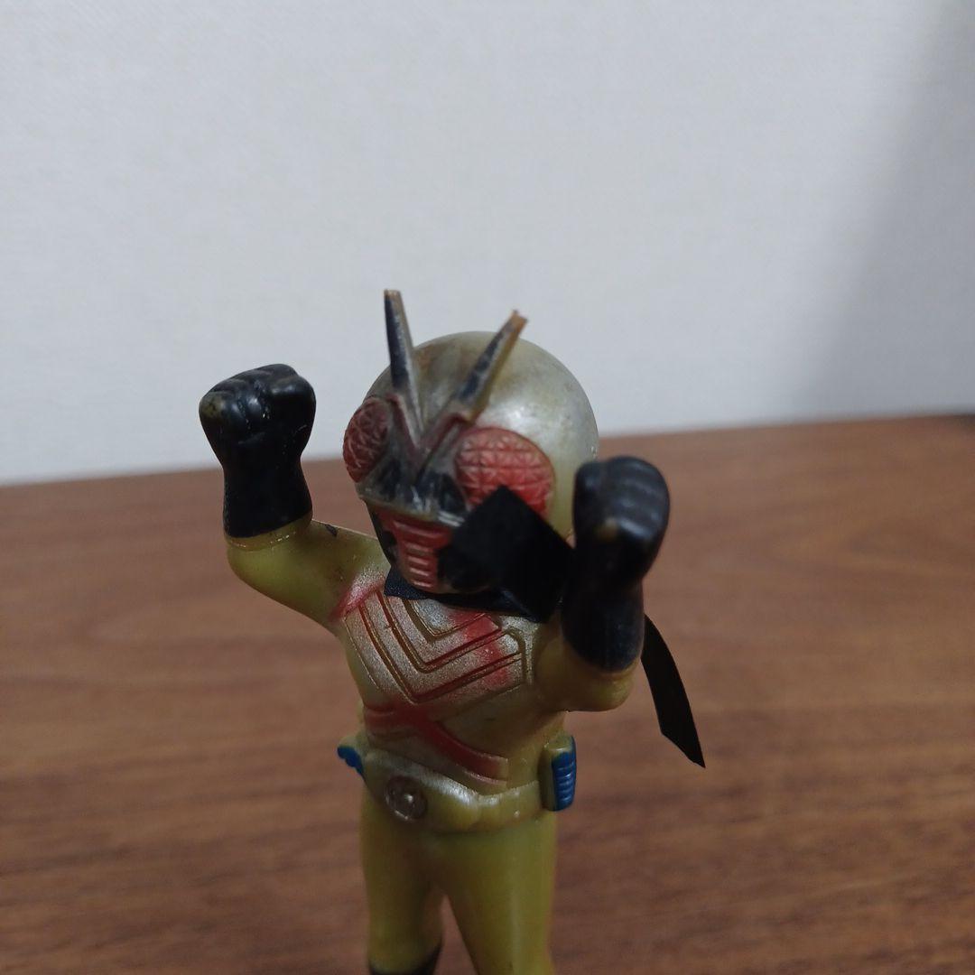当時もの　ポピー製「仮面ライダーX」希少ミニソフビフィギュア