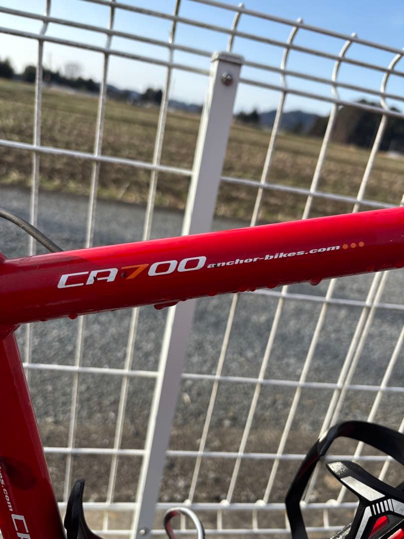 レッド クロスバイク SRAM 7速