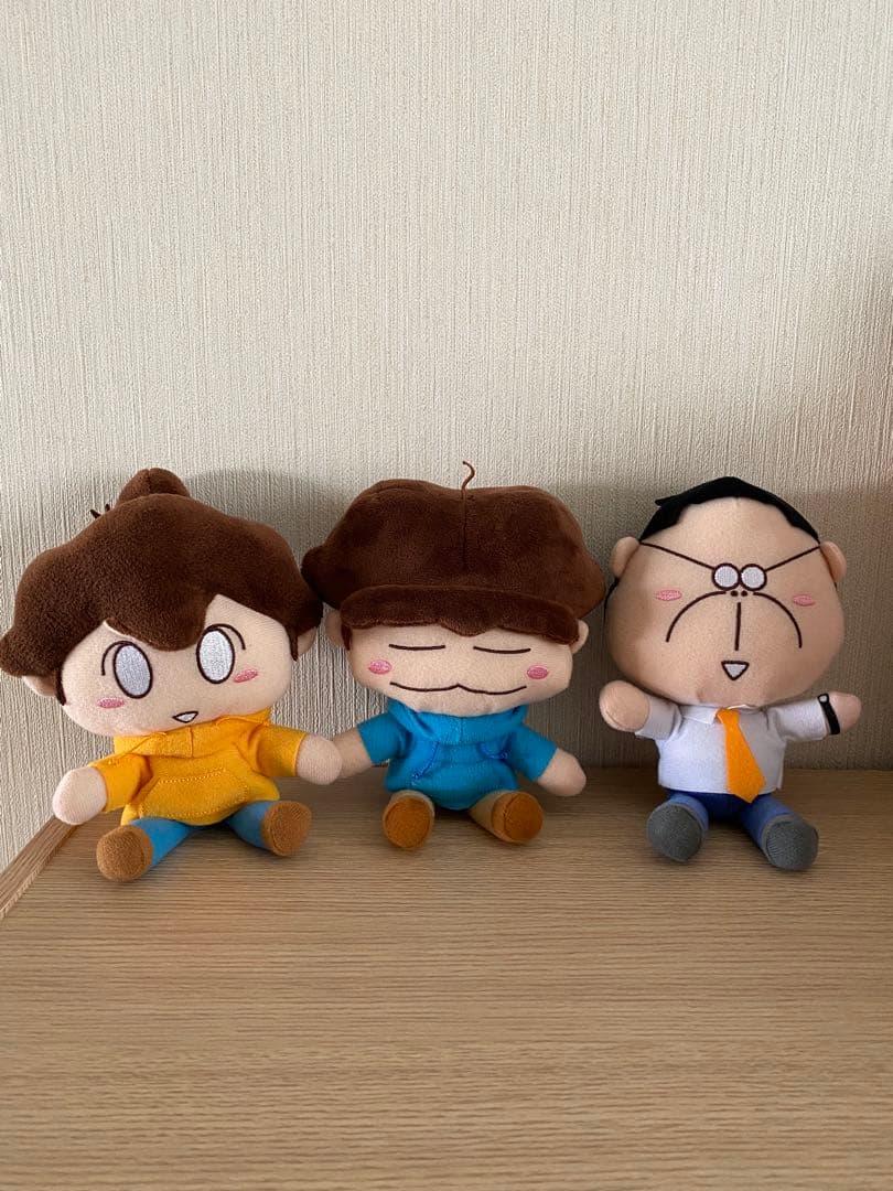 あたしンち　みかん　ユズヒコ　お父さん ぬいぐるみ3人セット