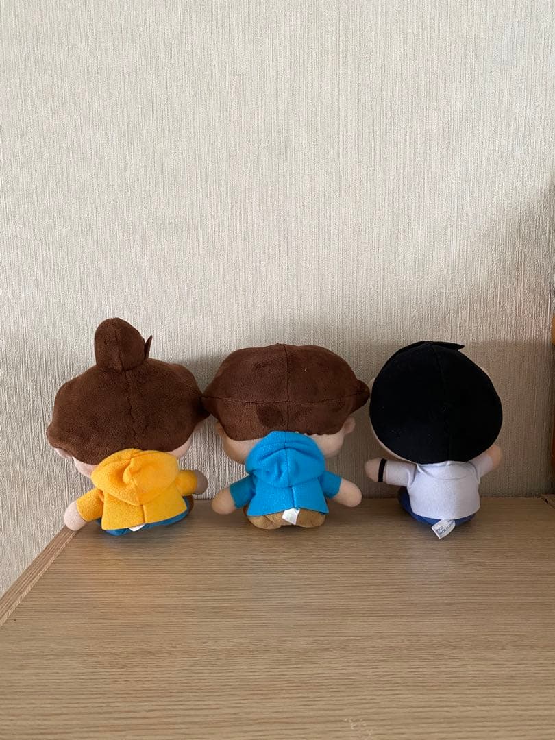 あたしンち　みかん　ユズヒコ　お父さん ぬいぐるみ3人セット