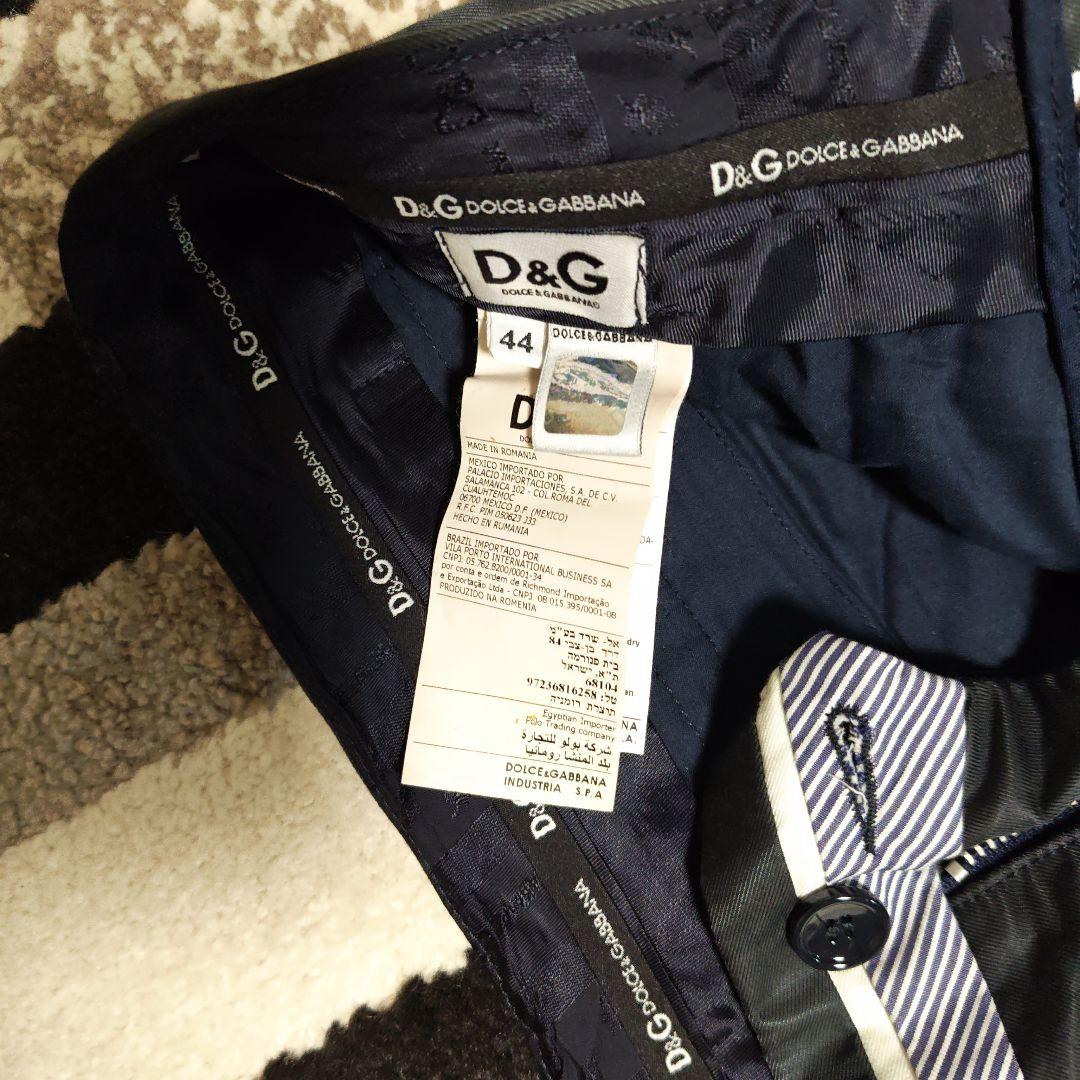 D&G　ドルチェ&ガッバーナ 黒いジャージパンツ サイズ44
