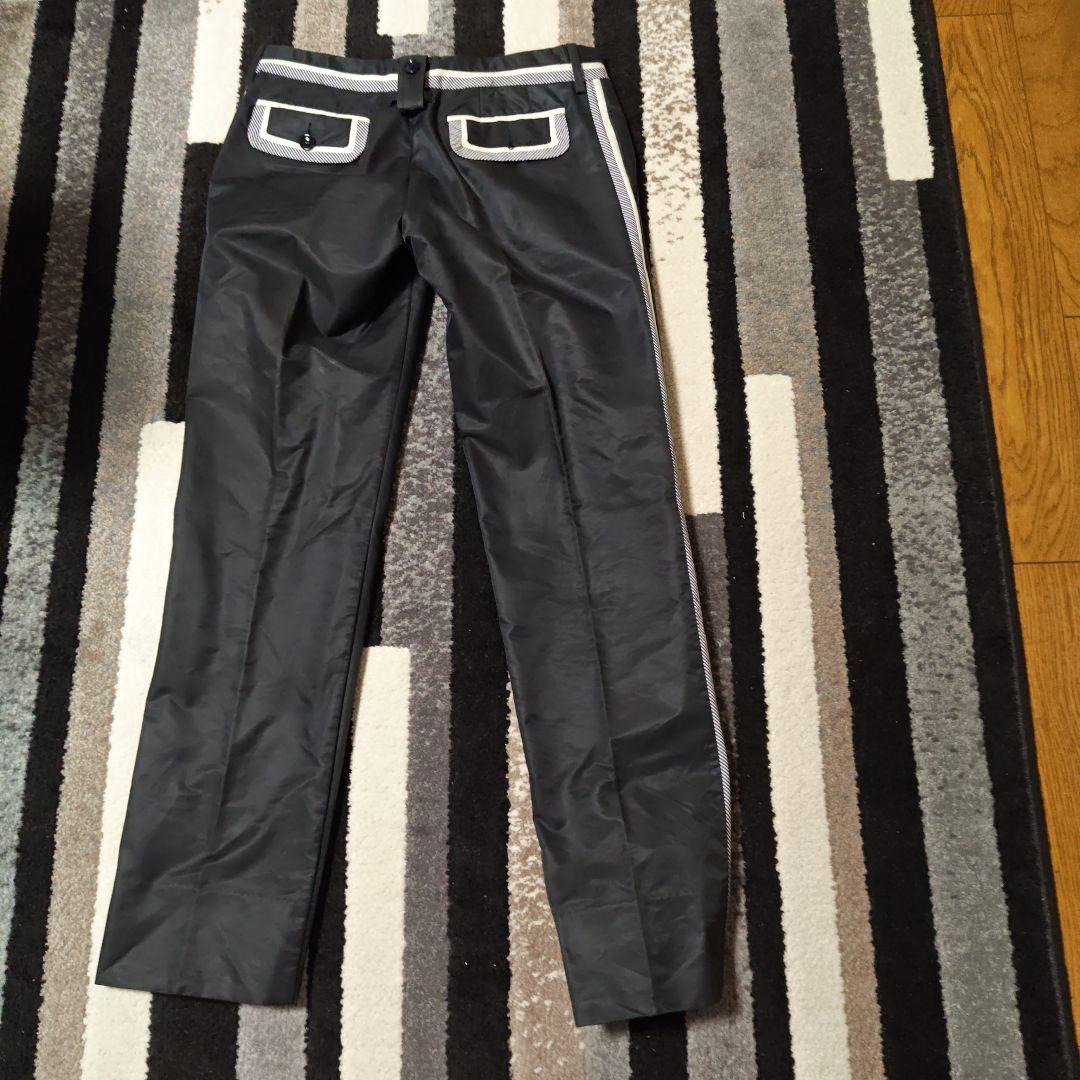 D&G　ドルチェ&ガッバーナ 黒いジャージパンツ サイズ44