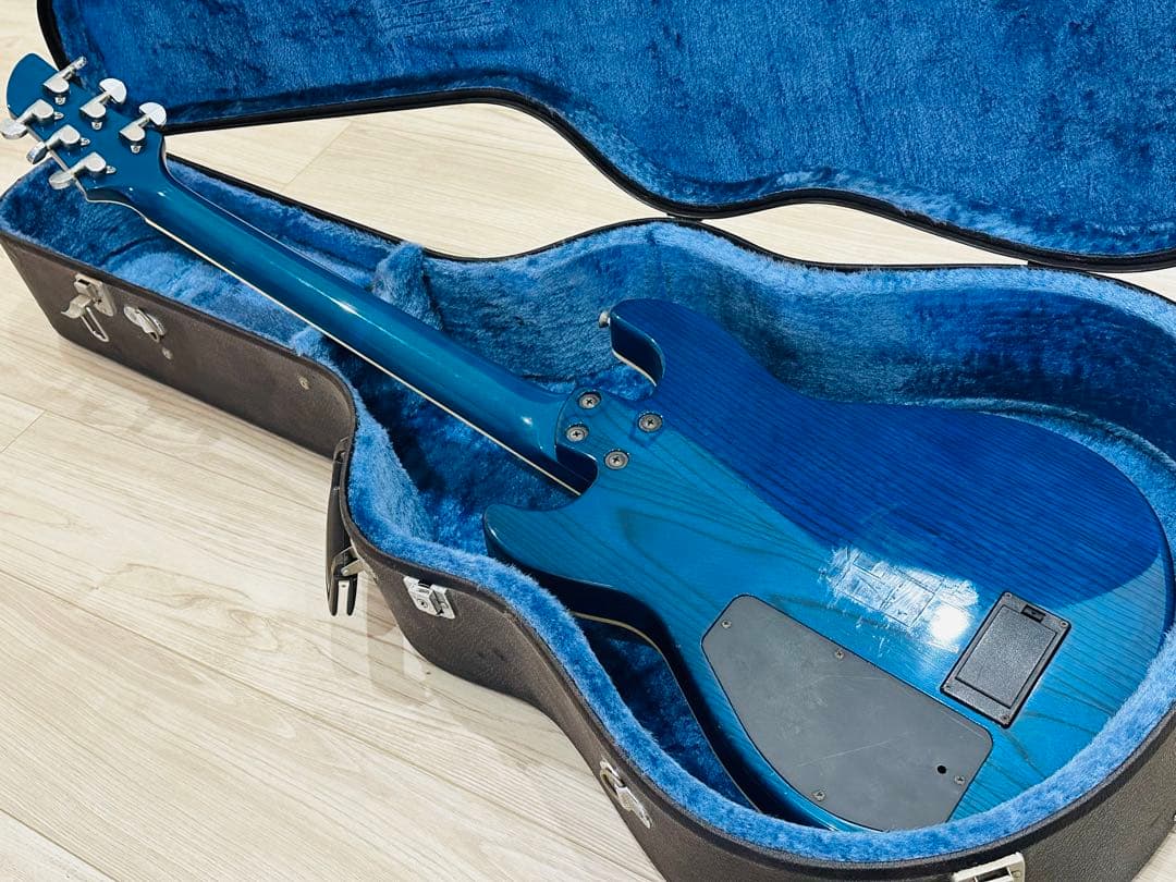 【希少品ギター】フェルナンデス　APG -55S Blue 青虎目