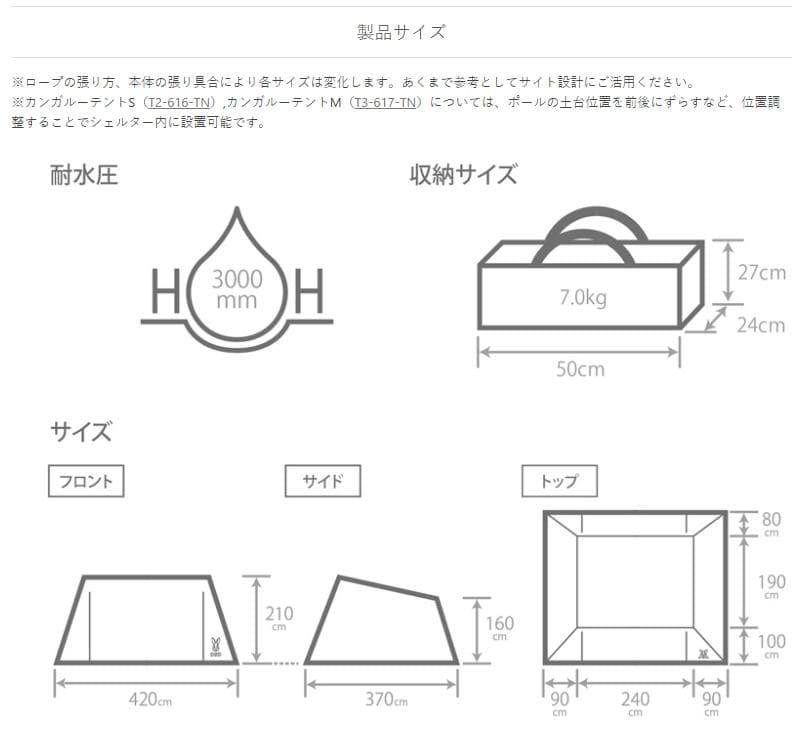 あ*り様 美品！DOD 4×4 BASE ヨンヨンベース TT5-821-GY