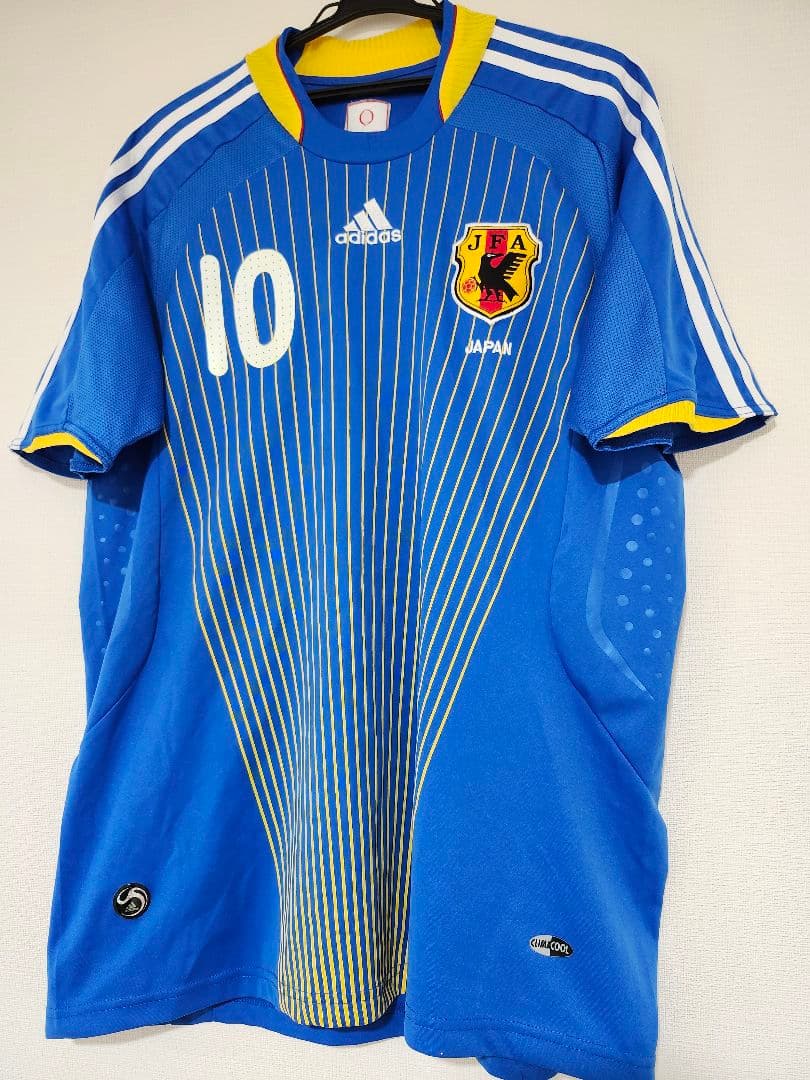 中村俊輔 日本代表 サッカー ユニフォーム アディダス 2010