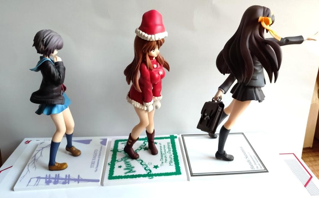 涼宮ハルヒの憂鬱　A賞B賞C賞 消失プレミアムフィギュア３体セット　中古品箱無