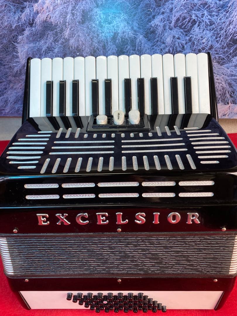 EXCELSIOR 301.超軽量コンパクトサイズ滅多に出無いMM配列進行型番