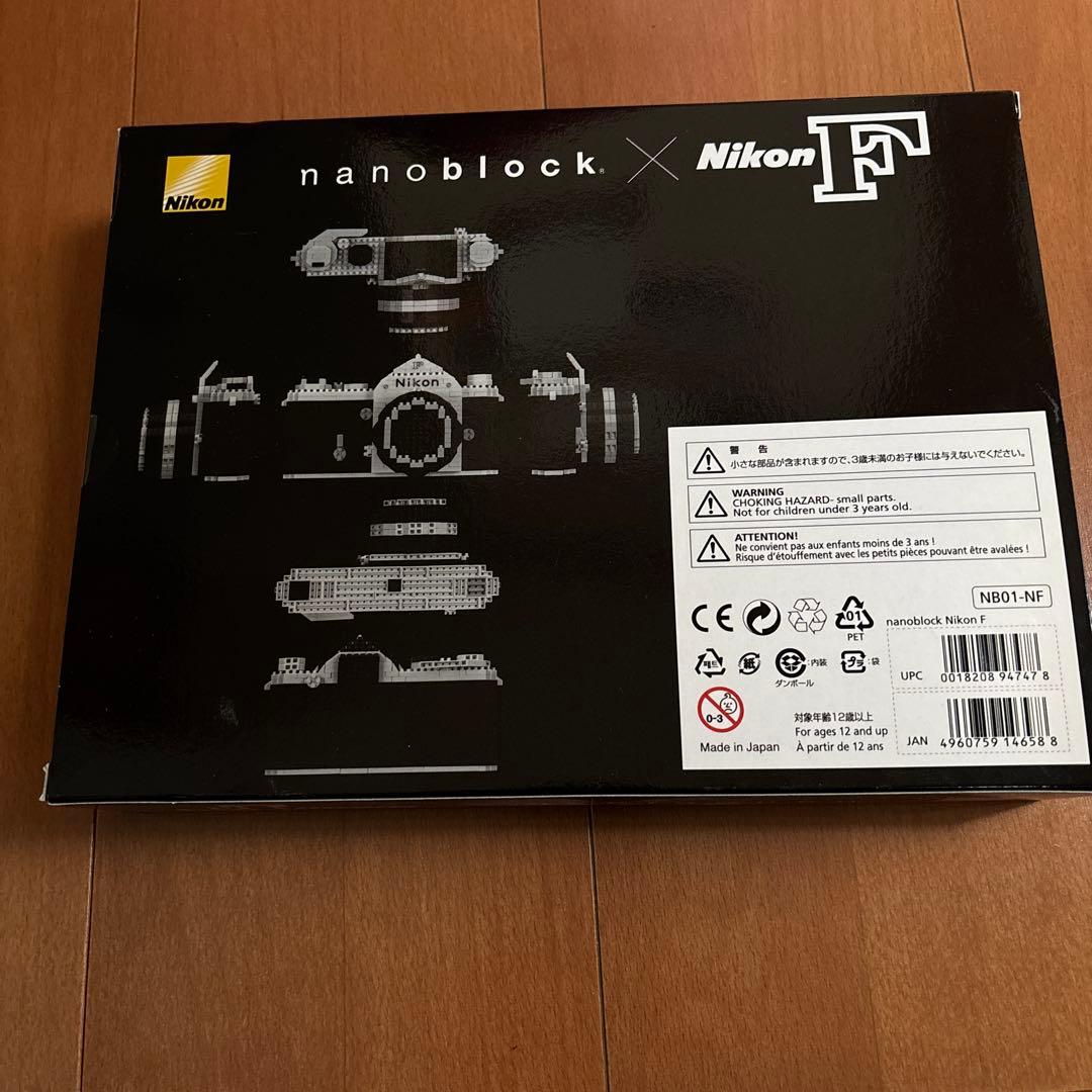nanoblock Nikon F カメラパズル