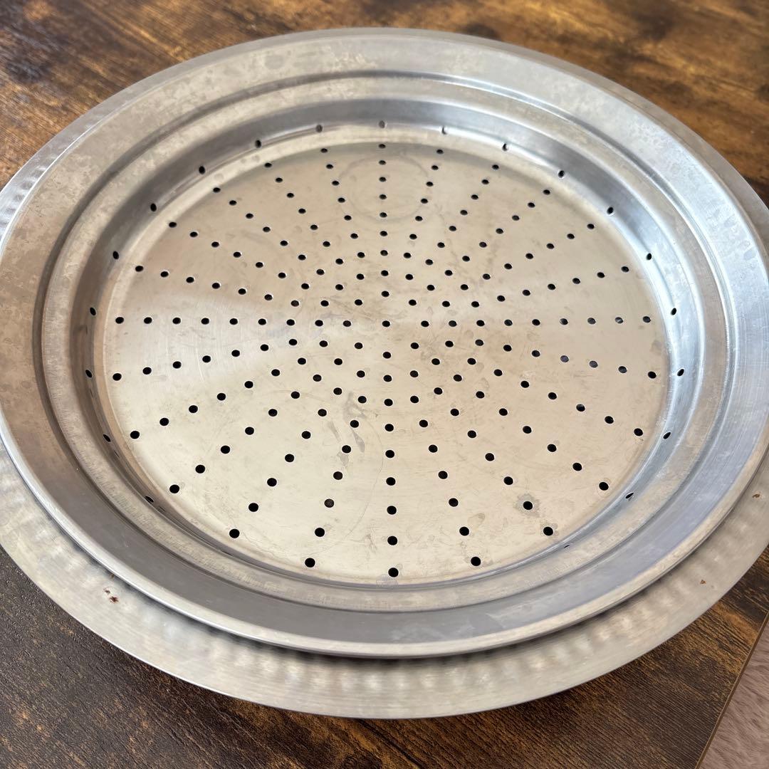 最終値下げ　ステンレス製蒸し器26cm
