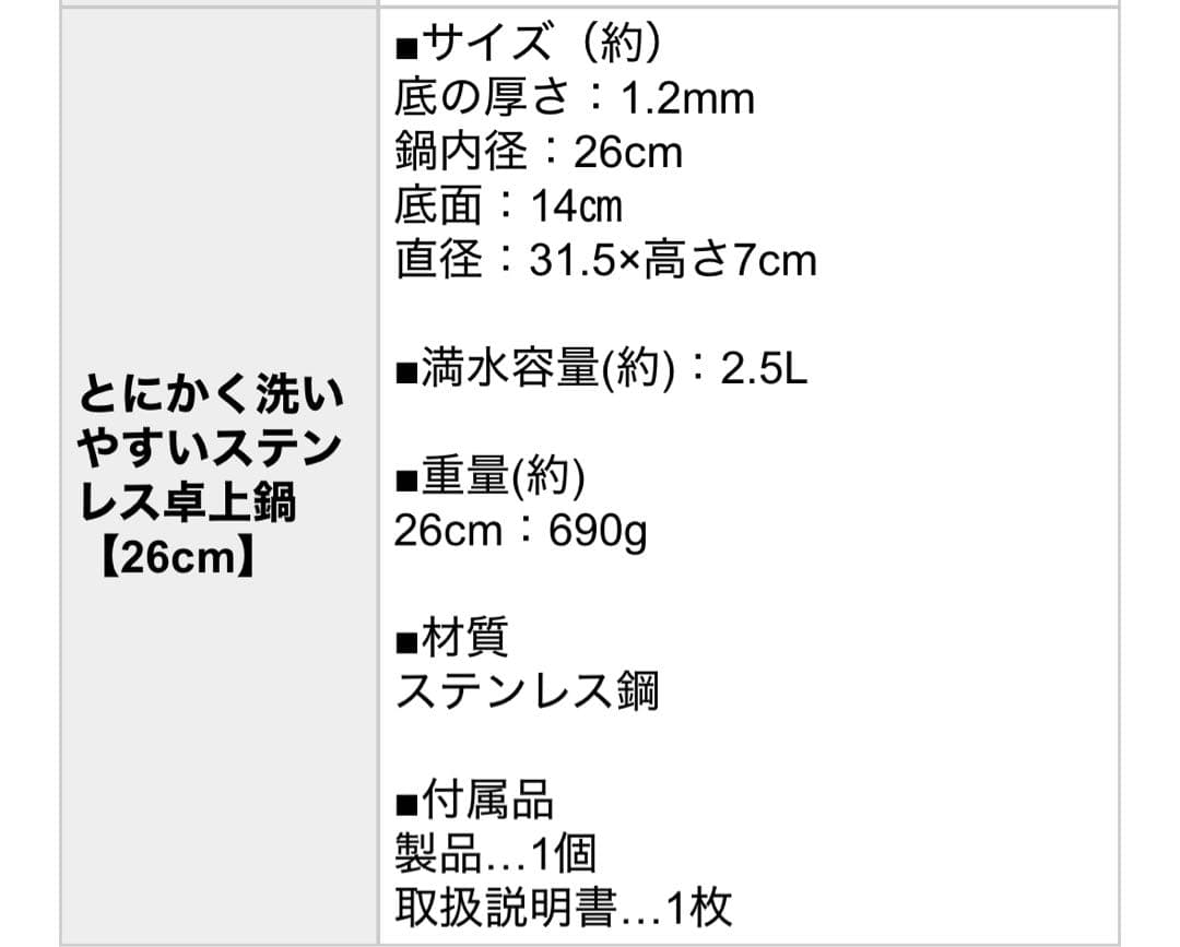 最終値下げ　ステンレス製蒸し器26cm