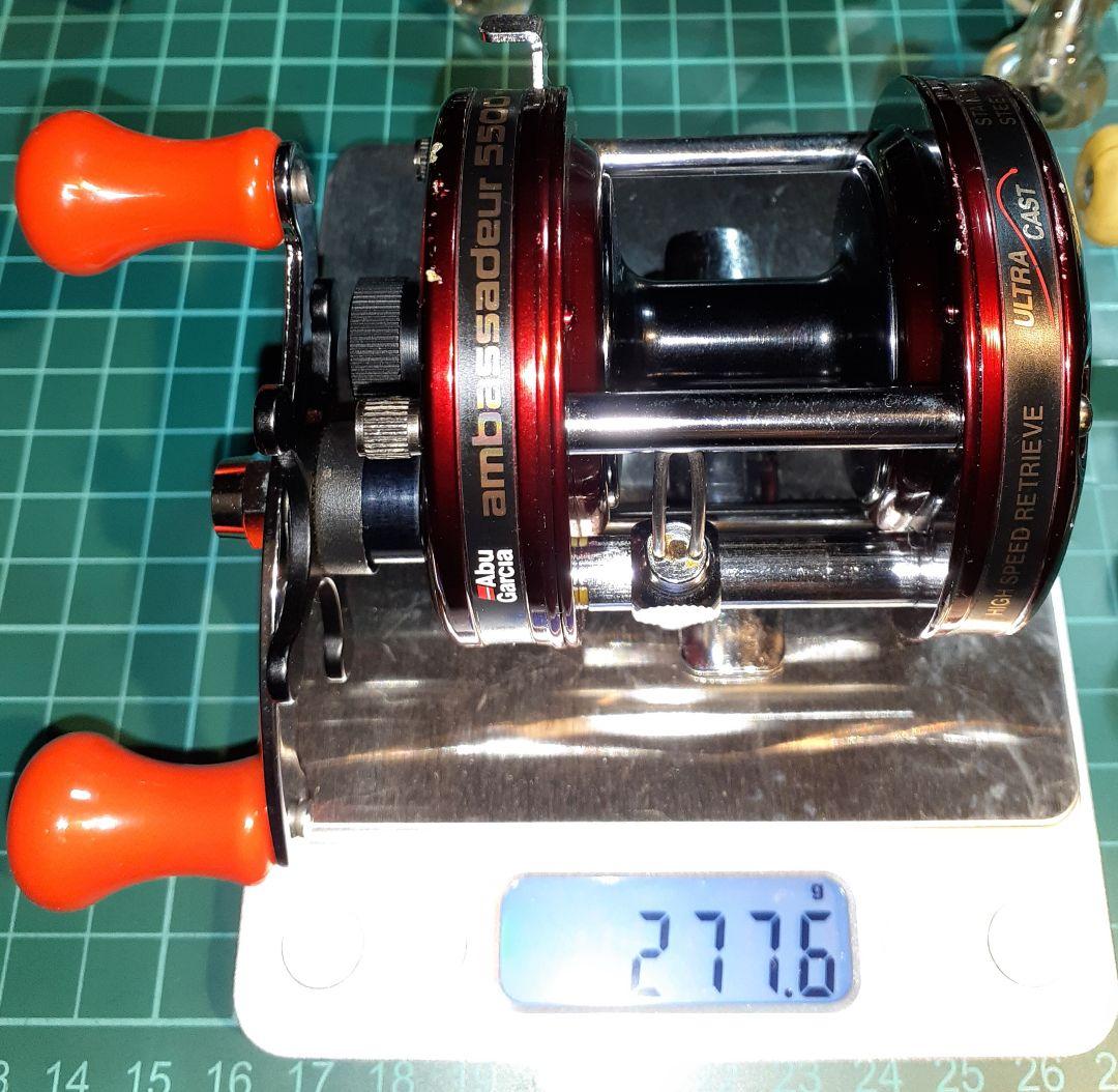アブガルシア アンバサダー５５００-C３ アウトフィッターズパワーハンドル付き