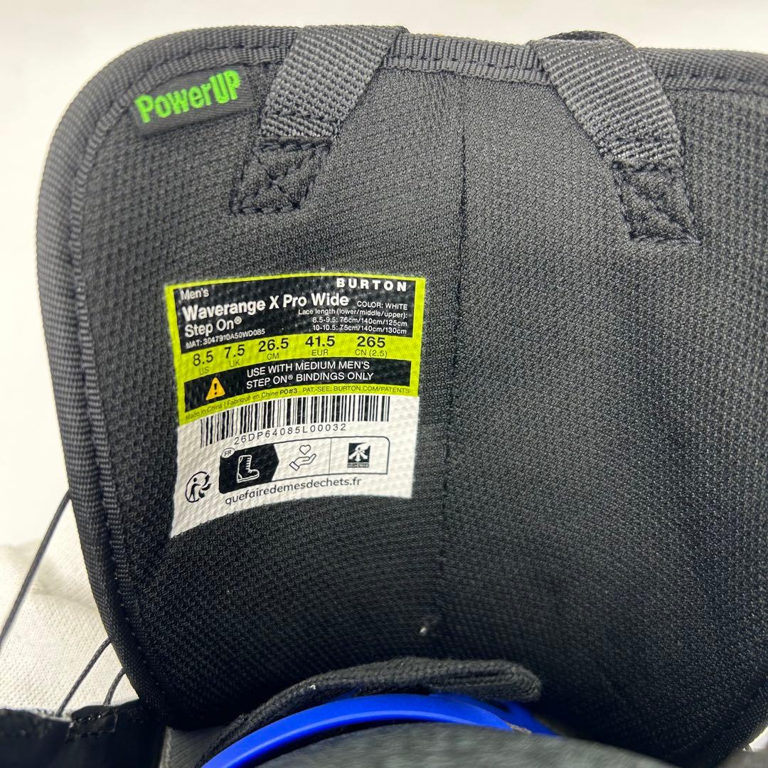 【新品BURTON STEP ON WAVERANGE X WIDE PRO