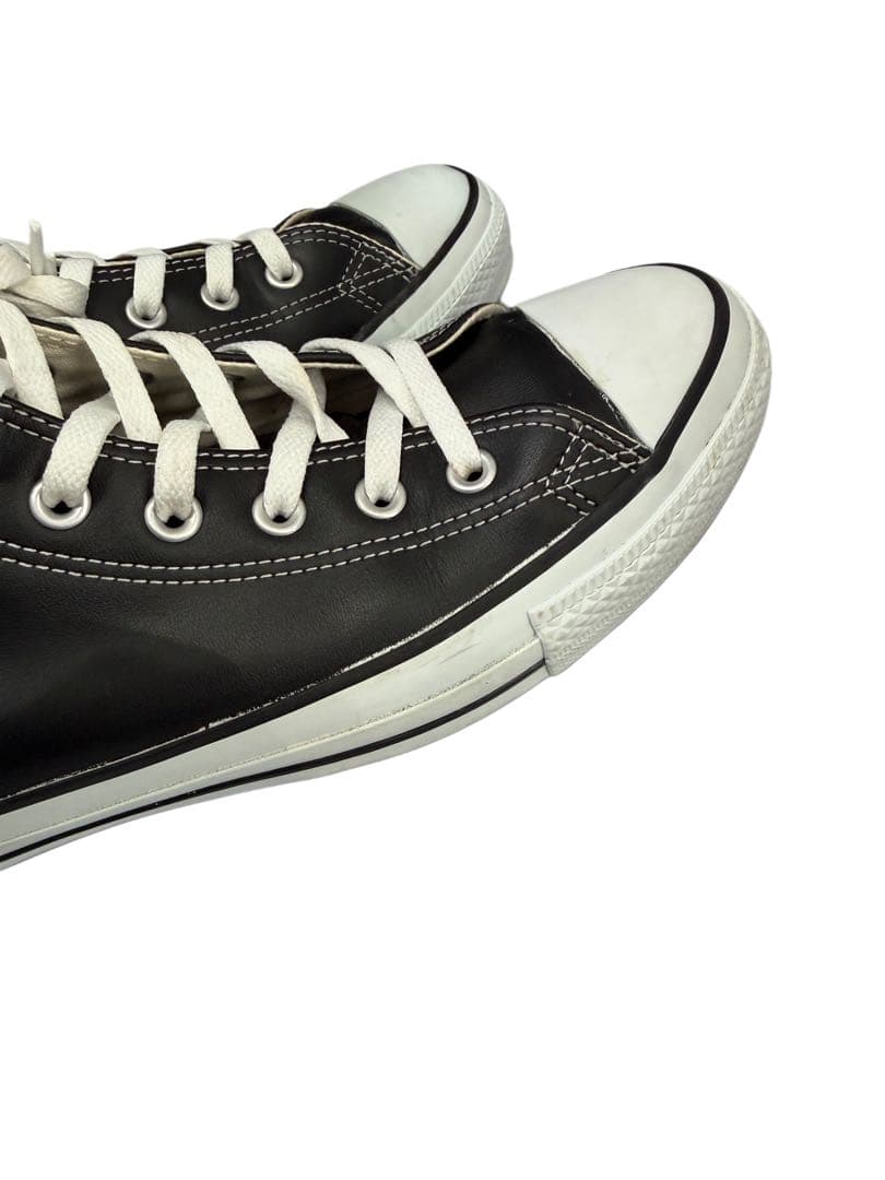 CONVERSE（コンバース） オールスターレザー ハイ ブラック10.5インチ