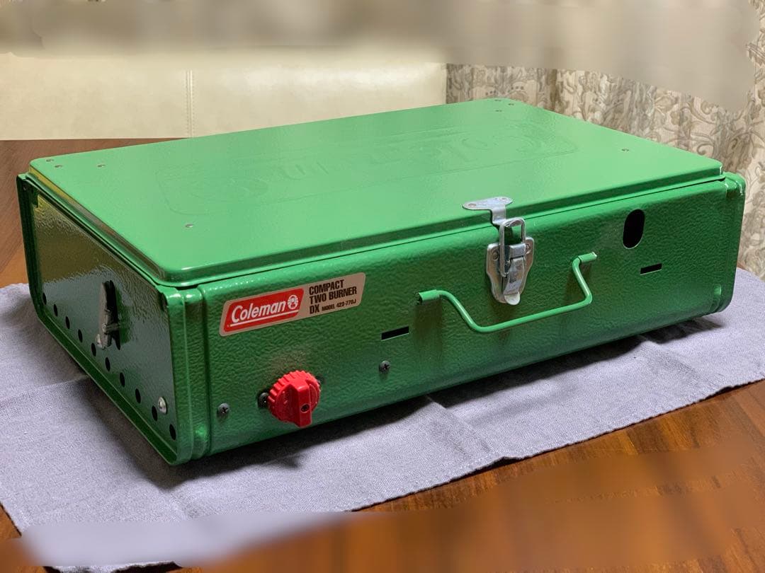 コールマン　ツーバーナーコンロ 432-770J キャンプ用品　廃番　希少