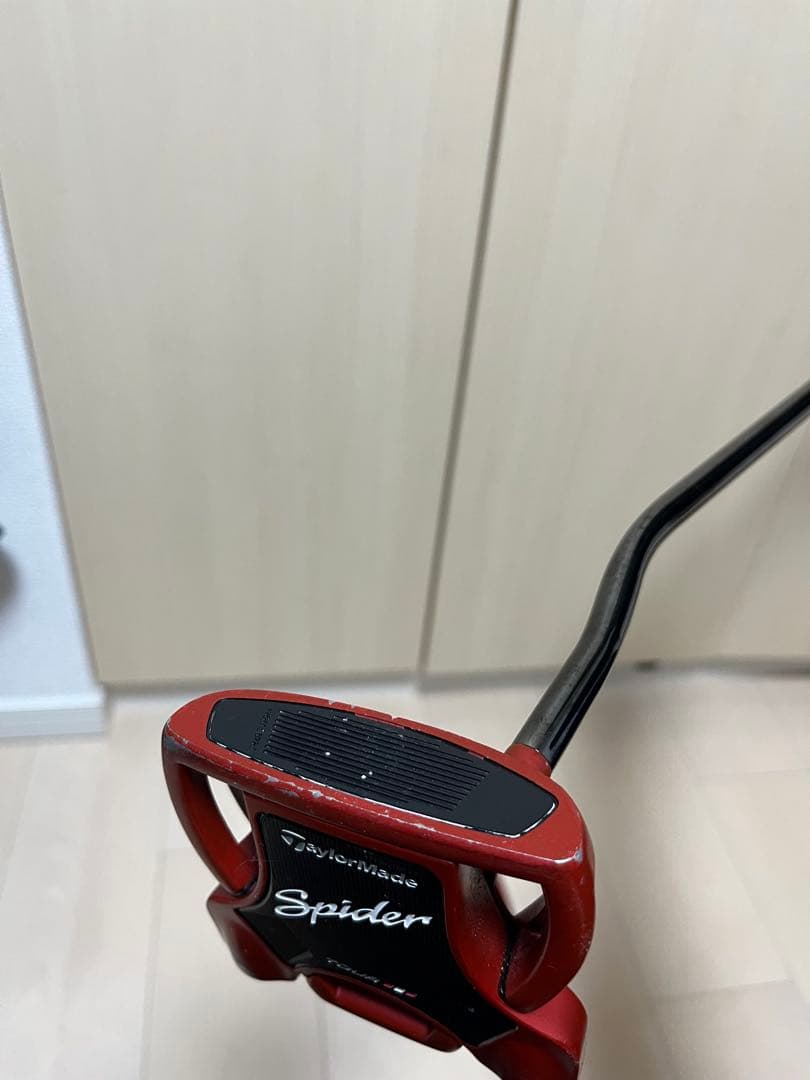 テーラーメイド　スパイダー　パター　赤　マレット　ゴルフ　33インチ