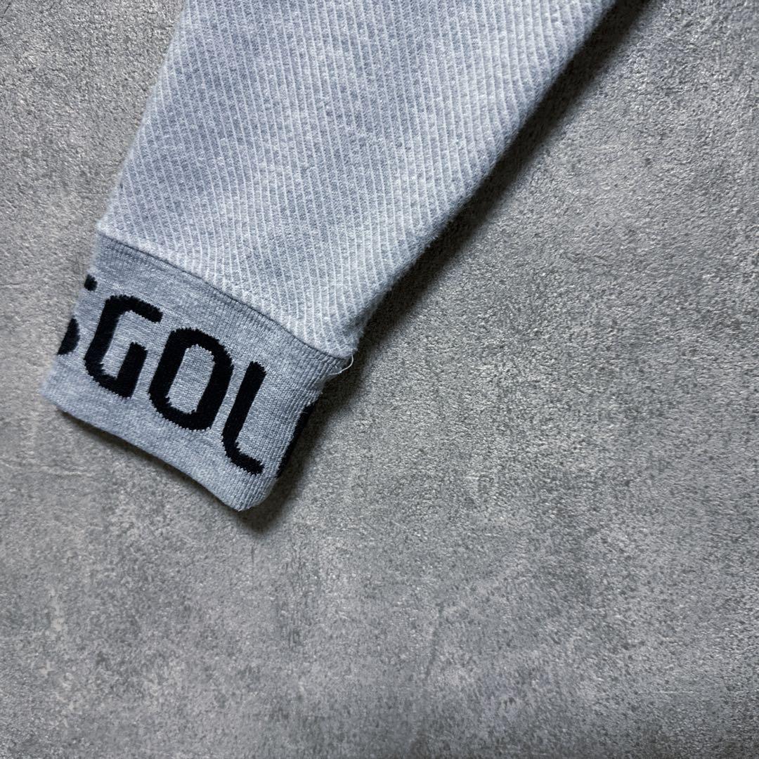 BEAMS GOLF ビームスゴルフ ロゴ ハイネック ロゴ 長袖 シャツ S