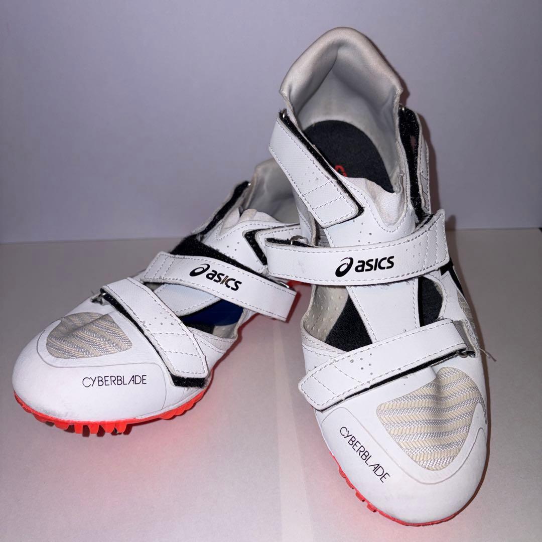 【1回のみ使用】asics 25.0cm アシックス　サイバーブレード
