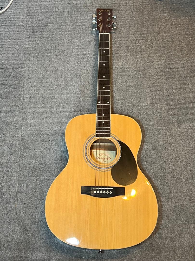 【美品】ハニービーHONEY BEE F-15N アコースティックギター