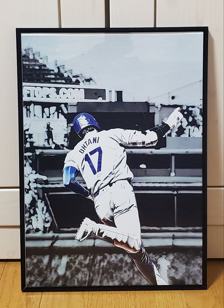 gtm_cityyy 大谷翔平 MLB！ A3ポスターフレーム付き⑥セット