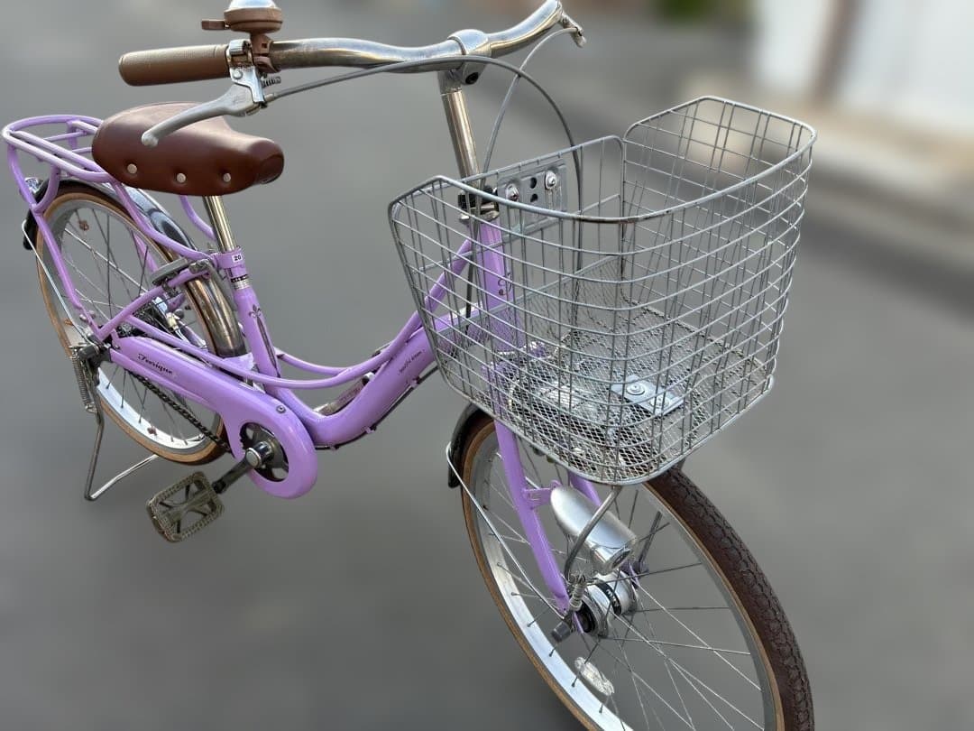 L15【大阪堺市/引取】中古 子ども自転車 20インチ オートライト