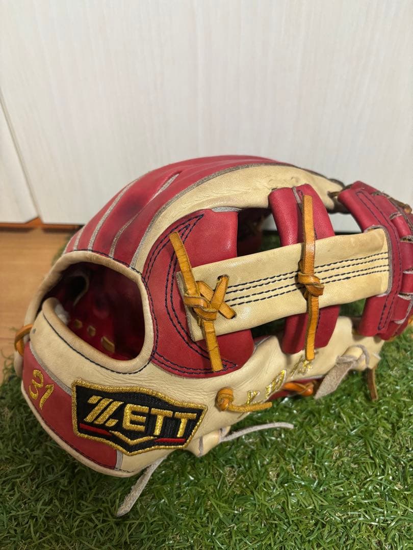 プロ支給品　実使用　太田椋　オリックス　ゼット　プロステイタス　内野手　日本製