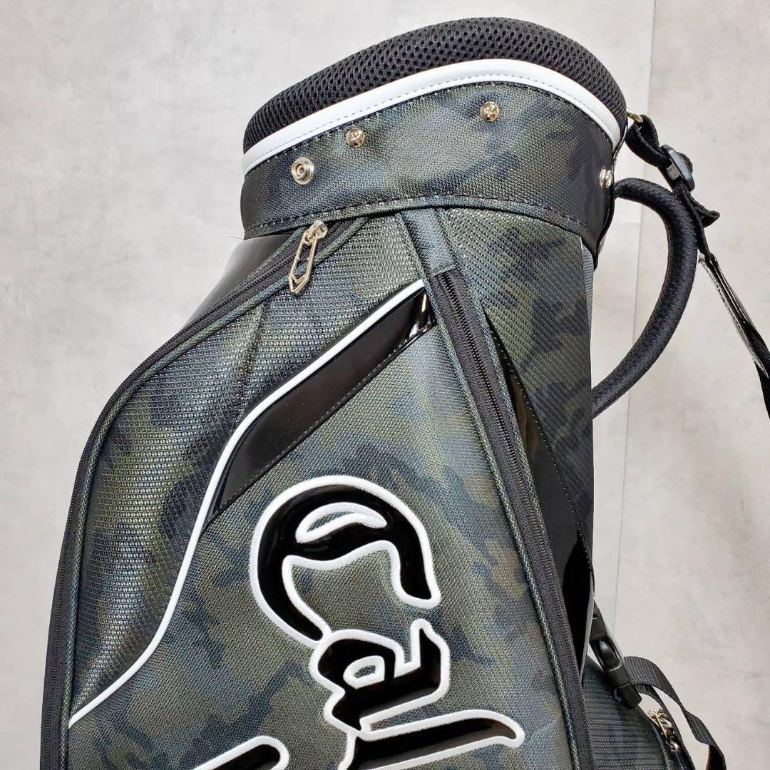 【美品】キャロウェイ スポーツ 25JM カモ柄 キャディバッグ 9.0型