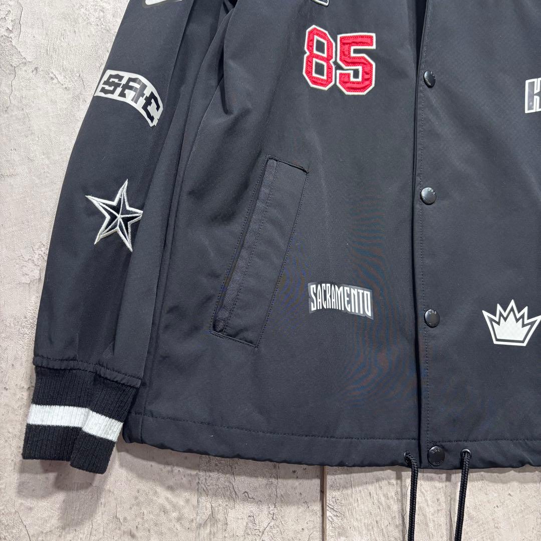 ☆人気　NBA KINGS コーチジャケット　ブラック　M