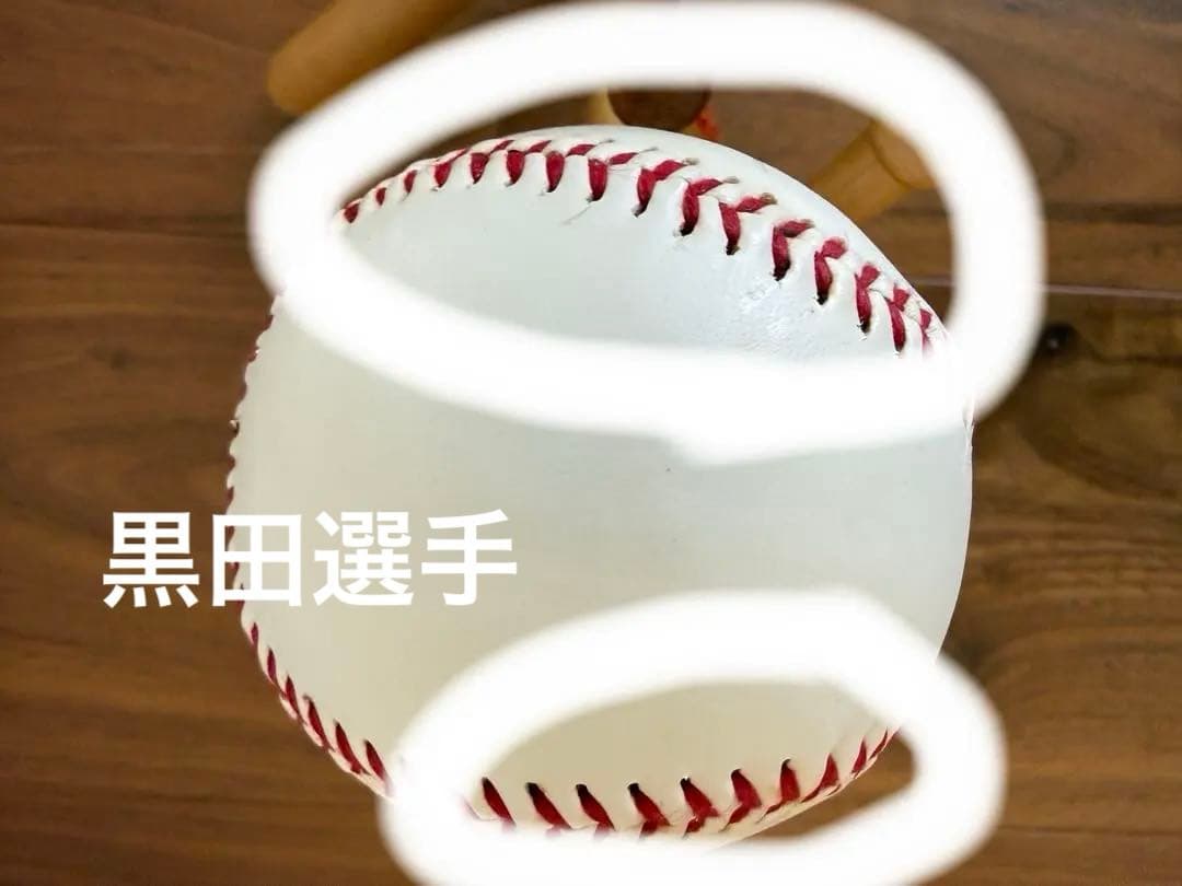 元広島東洋カープ　黒田博樹選手　新井貴浩選　直筆サイン入りボール　カープロゴ入り