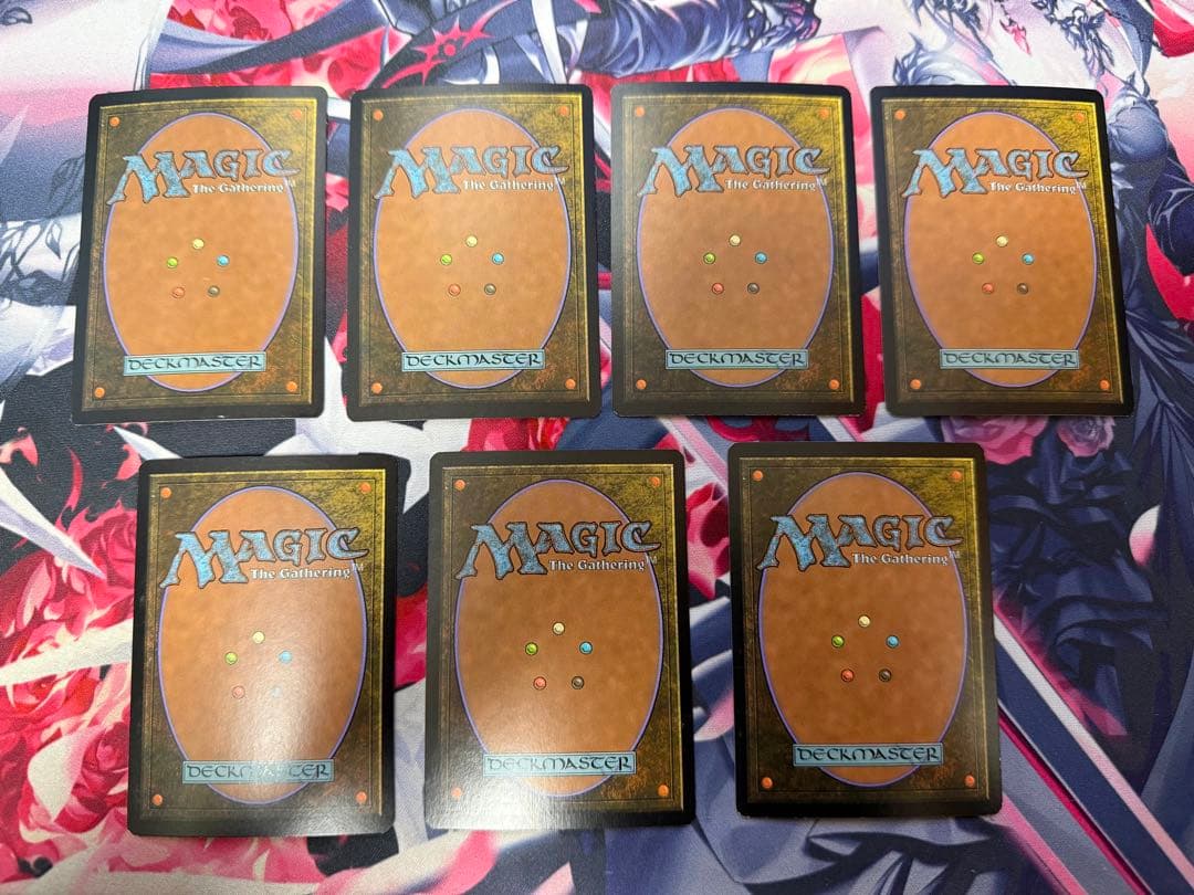 MTG 多相クリーチャー、スペル 初版英語版foil 7枚セット