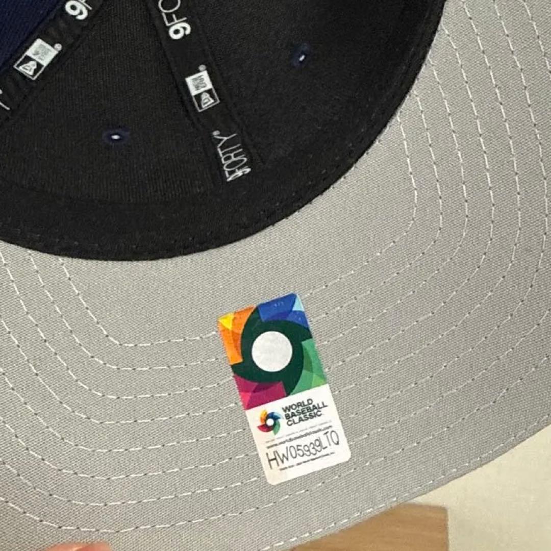 WBC 侍ジャパンNew Era 9FORTY ネイビーキャップ J刺繍