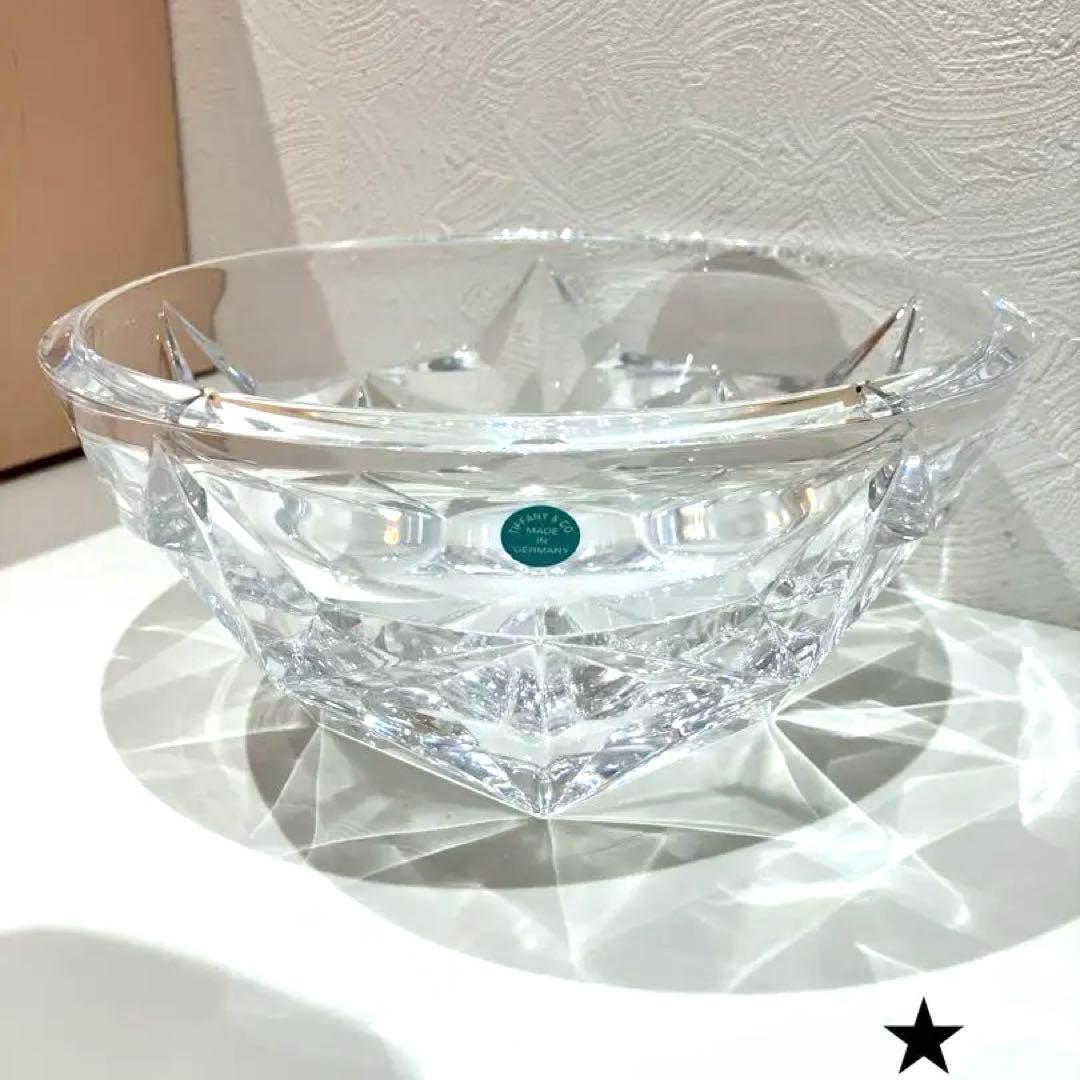 Tiffany ティファニー クリスタル ボウル ボール 未使用