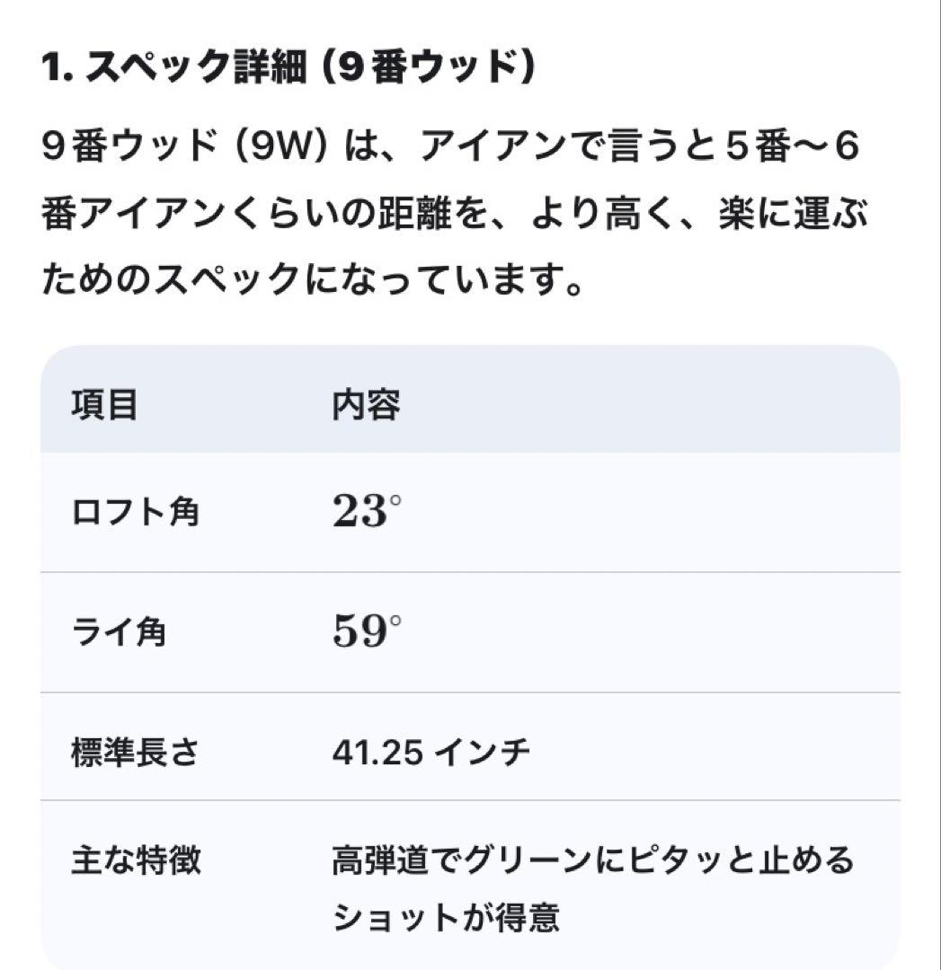 あ*ん様 希少　キャロウェイ　XR フェアウェイウッド 9W