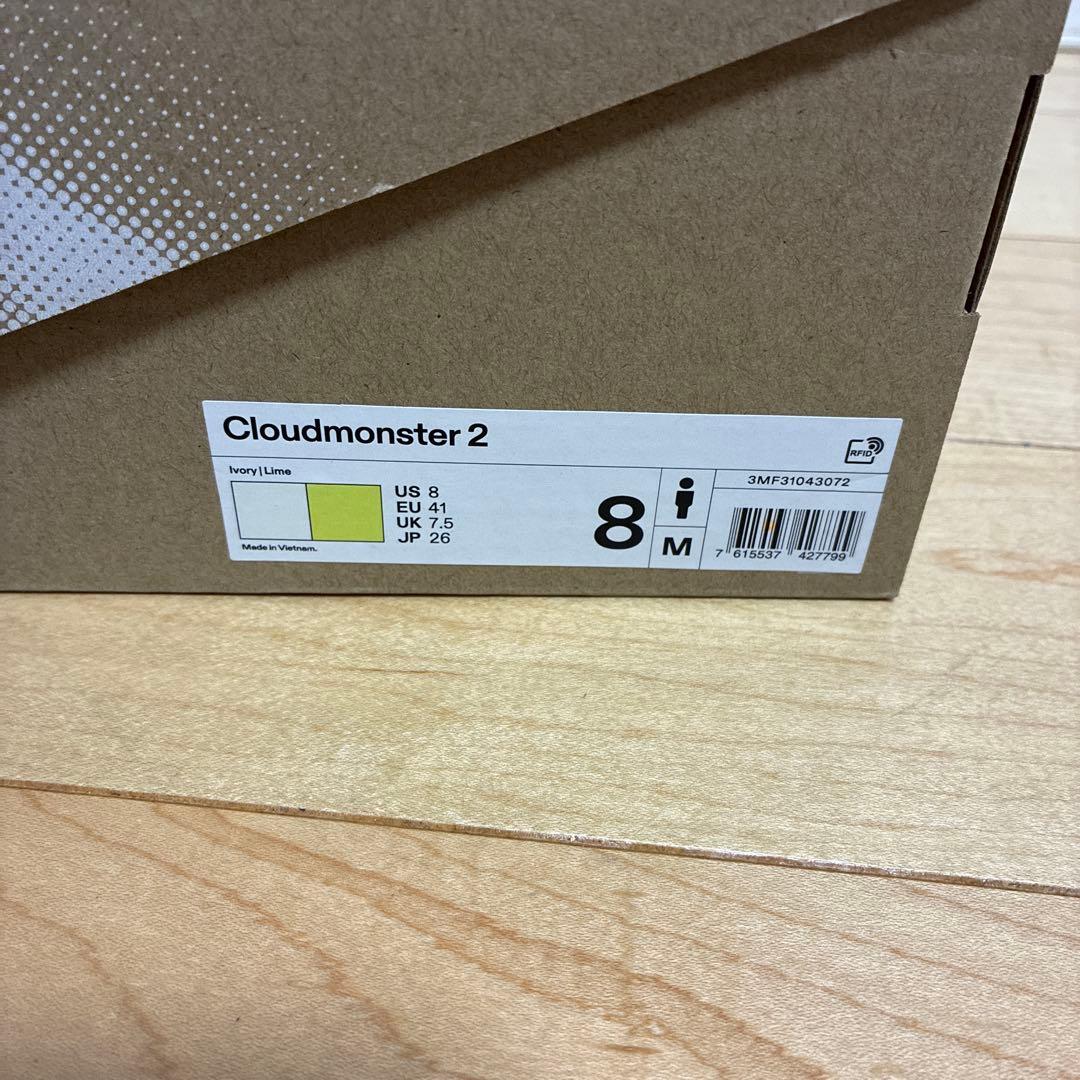 クラウドモンスター2 26cm Cloudmonster2 限定カラー