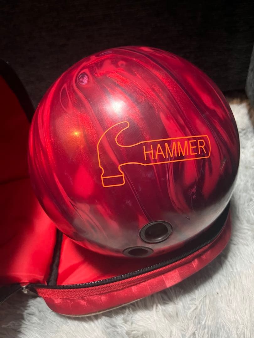 Hammer 3D OFFSET ボウリングボール（ケース付き）
