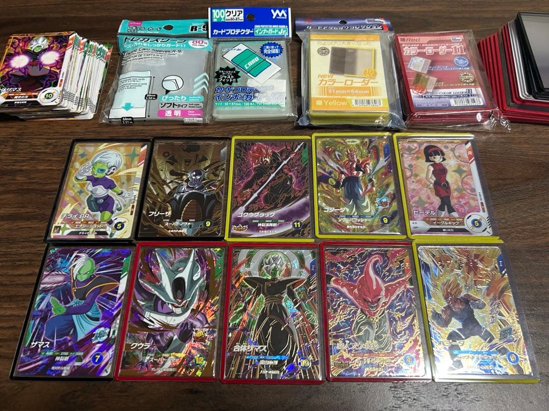 ドラゴンボールスーパーダイバーズ カード カラーローダー スリーブ まとめ売り