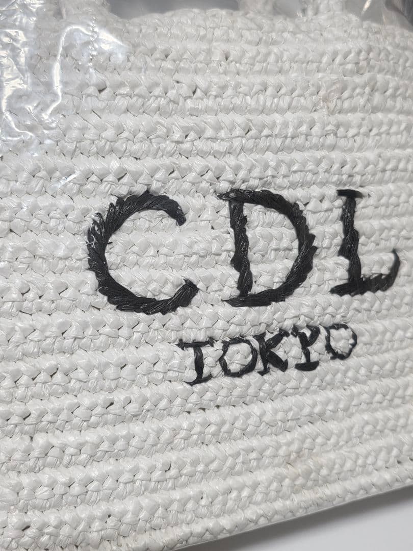 CDL TOKYO かごバッグ ホワイト　登坂広臣　ØMI