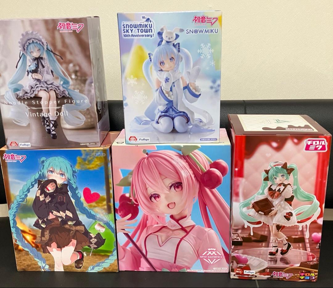 初音ミク フィギュアセット 5体 ヴィンテージドール 他