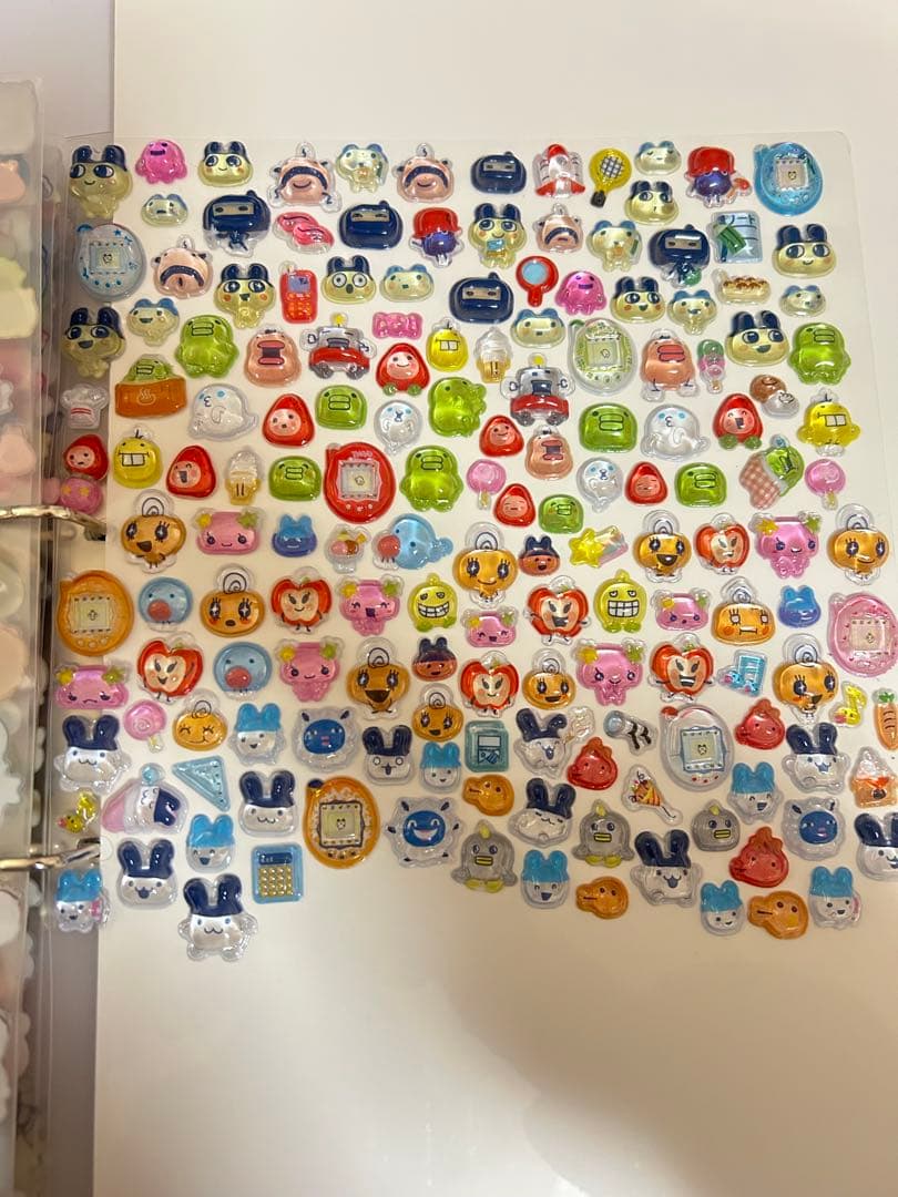 ボンボンドロップシール帳 A4サイズ 完成品