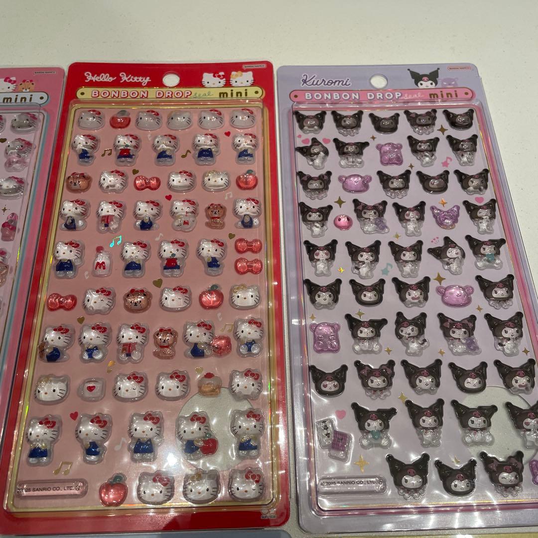 ボンボンドロップシール　サンリオミニ　コンプ