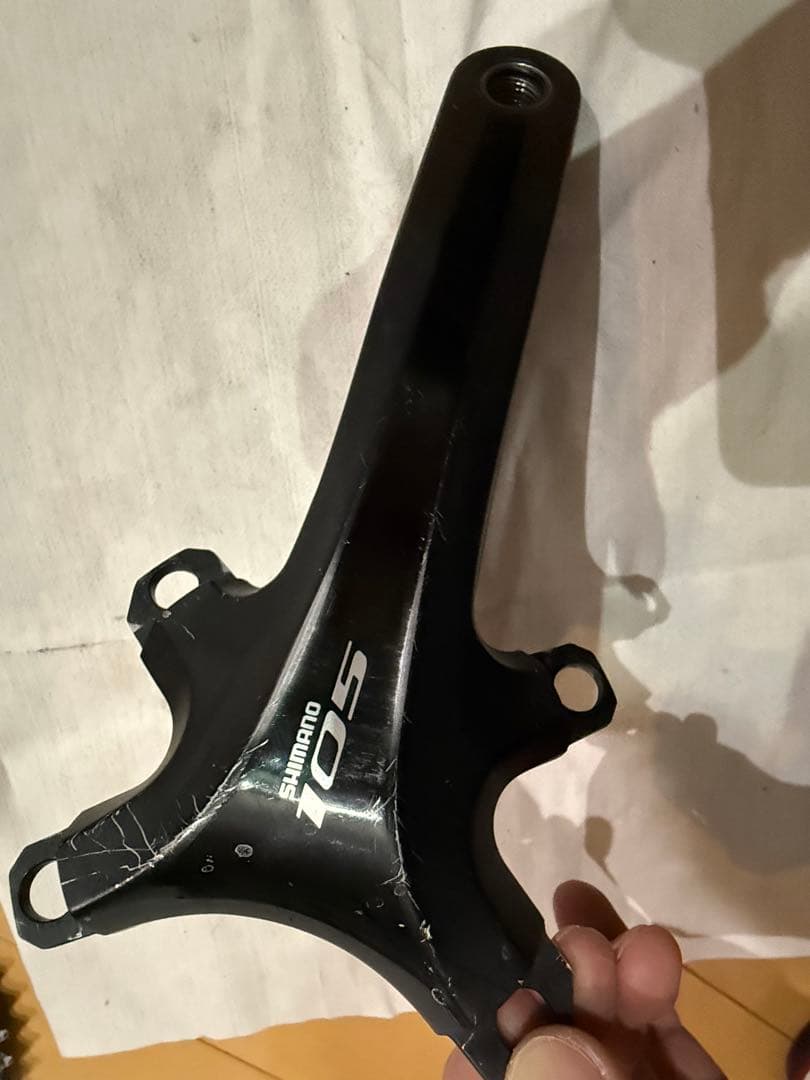 Shimano 105 クランクセット 170mm ブラック