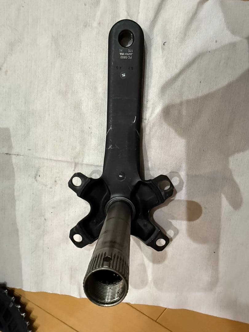 Shimano 105 クランクセット 170mm ブラック